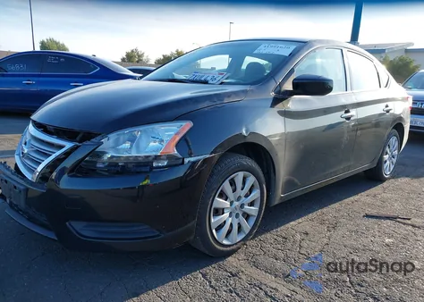 2015 Nissan Sentra Sv из США, поврежденный, VIN 3N1AB7AP4FL690918